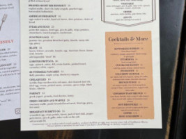 The Old Town Junction menu