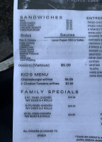 Indian Hut menu