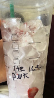 Starbucks menu