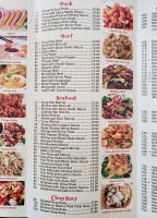 Oriental Chinese Cuisine menu