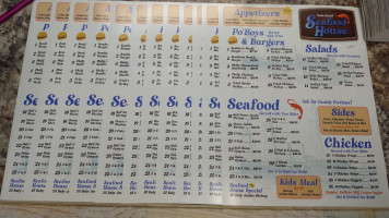 Nederland Seafood House menu