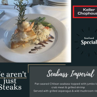 Keller Tavern menu