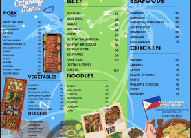 Kawali Island menu