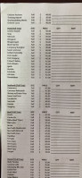 Kawali Island menu