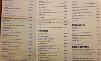 Kawali Island menu