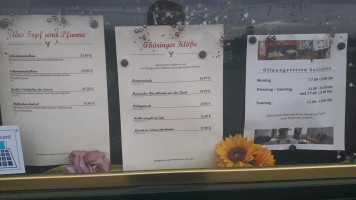 Tex's Barbeque Express menu