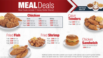 Krispy Krunchy Chicken menu