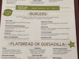 The Nest Diner menu