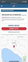 Domino's Pizza menu