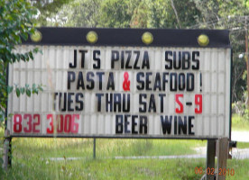 Jt's Pizza And Subs outside