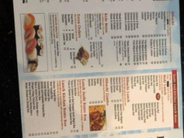 Hanzo Japanese Steakhouse menu