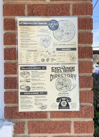 The Exchange Pizza Depot menu