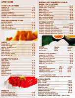 Dunkin' menu