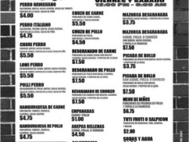 Neptune's Surfside Grill menu