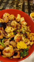 Khan's Mongolian Grill food