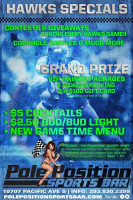 Pole Position Sports menu