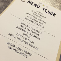 Kimchi Korean menu