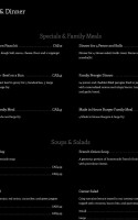 Cecconi's menu