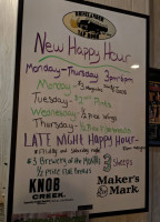Rhinelander Cafe & Pub menu