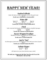 Rhinelander Cafe & Pub menu