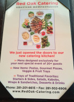 Red Oak Grill menu