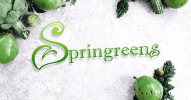 Springreens At Community Cafe drink