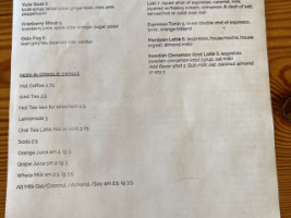 The Norwegian menu