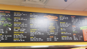 El Patron Tacos Y Tortas menu