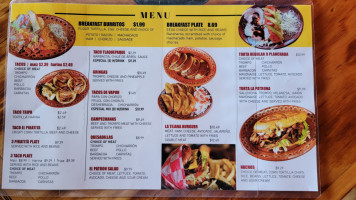 El Patron Tacos Y Tortas menu