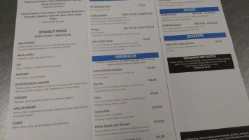 Lake Street Local menu