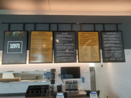Aggie Wings Cafe menu
