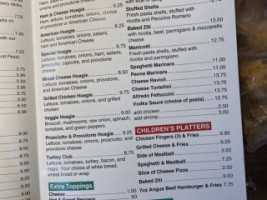 Iccara Pizzeria menu