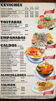 Mariscos La Riviera Nayarit menu