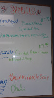 New York's Cafe menu