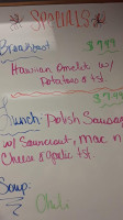 New York's Cafe menu