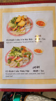 Banh Cuon Phuong Nga menu