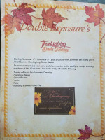 Kirkman's Double Exposure menu