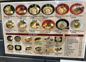 Hokkaido Ramen Santouka menu