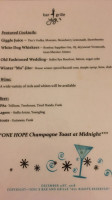Yogi's And Grille menu