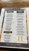 Humboldt Grill menu