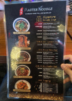 Master Noodle (edina) menu