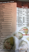 Subway menu