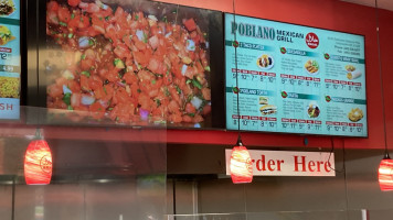 Poblano Mexican Grill menu