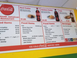 My Youth menu