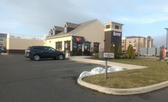 Dunkin' outside