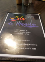 Cafe De Manila Perm menu