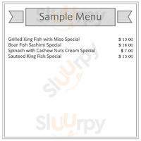 Burger King menu