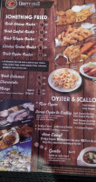 Crafty Crab Seafood menu