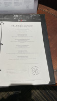 Gazette Restaurant Montreal menu