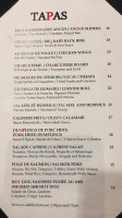 Gazette Restaurant Montreal menu